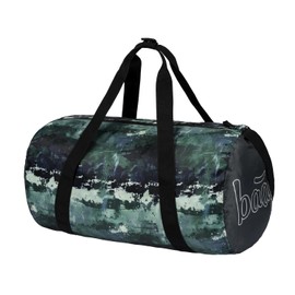 Baagl Sports Bag Kids Girls Boys Teenagers - Compact Foldable Travel Bag Hoop - Bag for Sports, Football, Ballet, School & Leisure, Swimming Bag, 22L, Forest, Sports