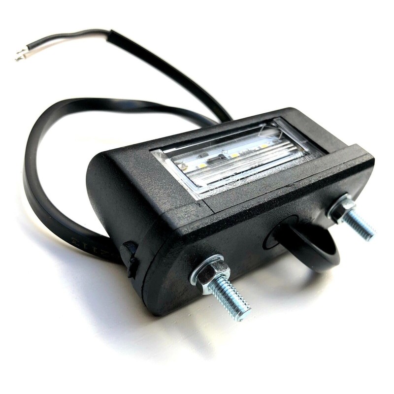 MelTruck® 2x LED Number Plate Light E9 for Lorry Trailer