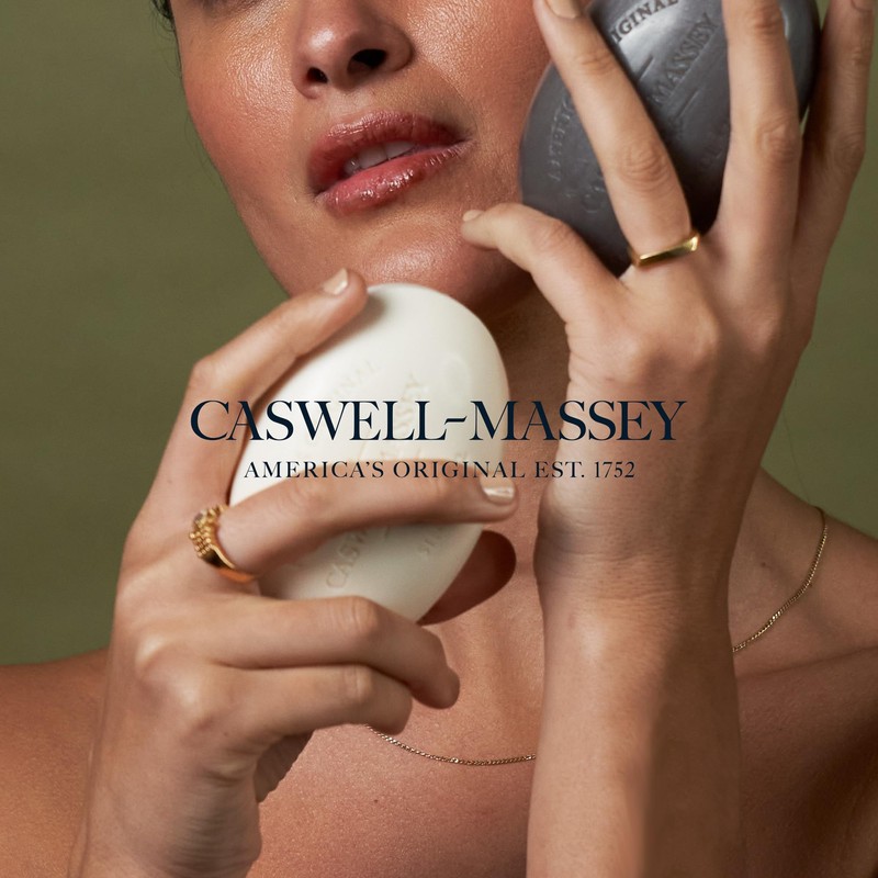 Caswell-Massey Natural Bar Soap Gift Set - Almond Scent -