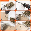 ATHYUTH Threaded Inserts for Wood, 80 Pieces Zinc Alloy Thread