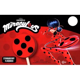 Miraculous Ladybug Ice Cream Bar, Ice Cream Truck Sticker 8"x5"