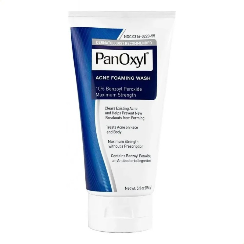 2026 Espuma Lavado Para Acné Panoxyl Peróxido De Benzoilo