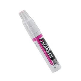 Buseki KFKF10-H Paint Marker, Square Point, Bold, Pink, Bag
