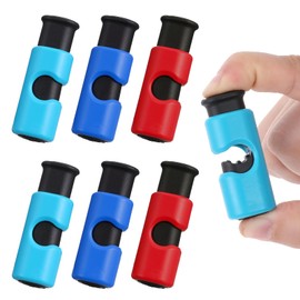 Giantree 6Pcs Bag Clips for Food, Premium Grade Food Bag Squeeze Clips, Plastic Bag Clip, Grip Sticks Bag Sealers for Cinch Non-Slip Grip Sealer Rubber Pads or Lid on Bottom