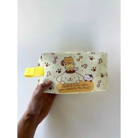 Sanrio Pompompurin Cosmetic zipper bag/Pencil storage bag