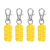 TIXIPEM Paracord Zipper Pulls [4PCS] - Paracord Lanyard Keychain Use