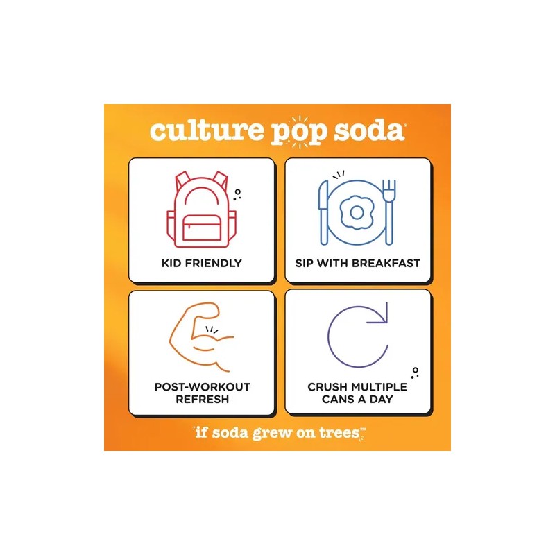 Culture Pop Refresco Probiótico De Jengibre, Limón Y Cúrcuma