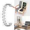 Catkio Sofa replacement Springs,2 PCS 20" Spring with 8 PCS