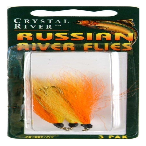 South Bend CR/RRF/OY Russian River Fly Org/Yell 3Pk