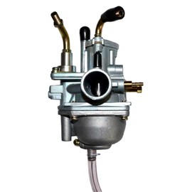 Aquiver Auto Parts New Carburetor for Eton Beamer II 50 Moped Scooter 50cc Manual Choke Carb