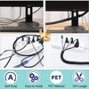 13 mm x 3 m Black Cable Sleeve, Flexible Woven