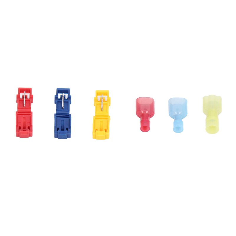 T Tap Wire Connectors Insulated Quick Splice Disconnect Male Spade