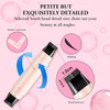 Winged Eyeliner Stamp Pen Dual Head Rotating Design, Quick-Dry, Long-Lasting,
