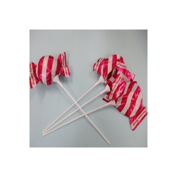 puremiamukyandyi-mini Stick Balloons, Pack of 10 (Magenta)