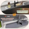 Faucet Mat for Kitchen Sink, Diatomite Quick Drying Tray ,