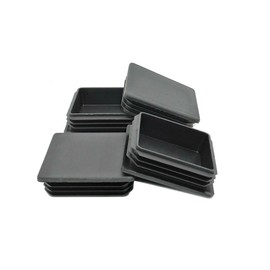 Black End Caps for Square Tubing - 3" Square Tube Inserts Square Tube Plugs Square Tubing Caps Square Tubing End Caps Black Square Tube End Caps Square Tubing Inserts Square Tubing Plugs (2)
