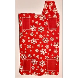 Catheter Leg Bag Holder. Drainage Bag Cover. Cotton. Snow.