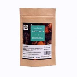 Oils and Herbs 100% Organic Dried amla 200GM