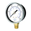 PIC Gauges 101D-254F Bottom Mount Dry Pressure Gauge w/ Black
