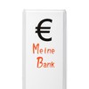 -Meine Bank- PVC Motif Folder A4 - Sturdy PVC Folder