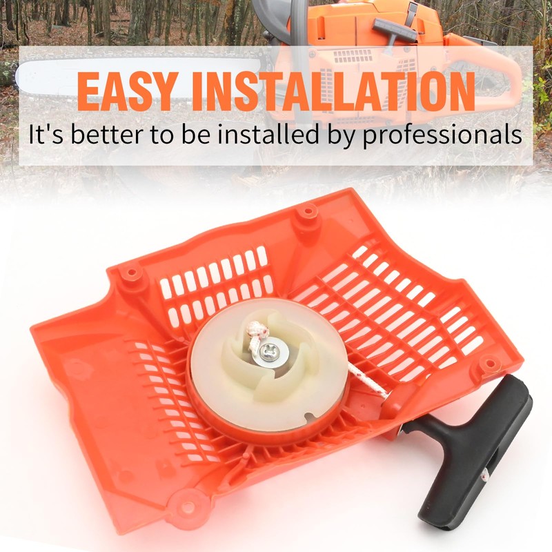 VIKKSAER 503628171 Pull Starter Assembly, Replacement for Husqvarna 362 365