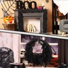 9ft Black Halloween Garland, Gothic Hanging Vine Party Decoration