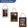 VMUZEDER 5x7 Wall Hanging Picture Frames Collage with 2 Frames