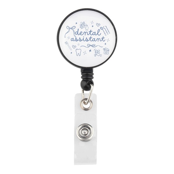 Lywjyb Birdgot Dental Assistant Badge Reel New Dentist Assistant Merch