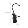 Relaxdays Boot Clips Set of 25, Rubberised Boot Hangers, 360°