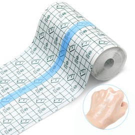 1巻 防水フィルム ロール 12cm×5m 透明絆創膏 フィルムドレッシング キズに保護フィルム 保護タトゥー 超ゼロ感覚 防水フィルムロール ドレッシングテープ 抗菌 透明 粘着性 創傷用粘着 入浴 水泳 水仕事 お風呂 タトゥー介護 カットでき