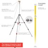 Eden 94157 PRO The Heaviest Weight Tripod (5.37 lbs) Metal