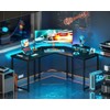 AODK L Shaped Gaming Desk, Computer Corner Desk, PC Gaming