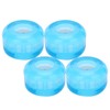 4PCs Set High Elastic PU Skateboard Flashing Wheel 52mm Professional