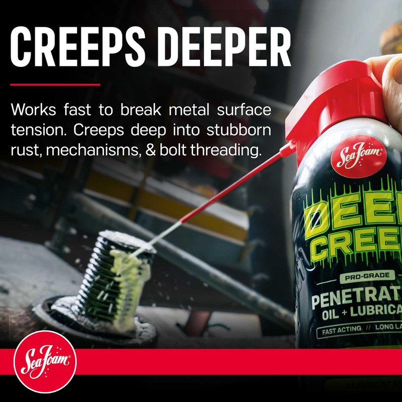 Sea Foam Deep Creep Penetrating Oil and Lubricant, DC14, 12