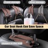 Ruzister 2 Pieces Car Storage Hooks, Universal Car Hooks, Back