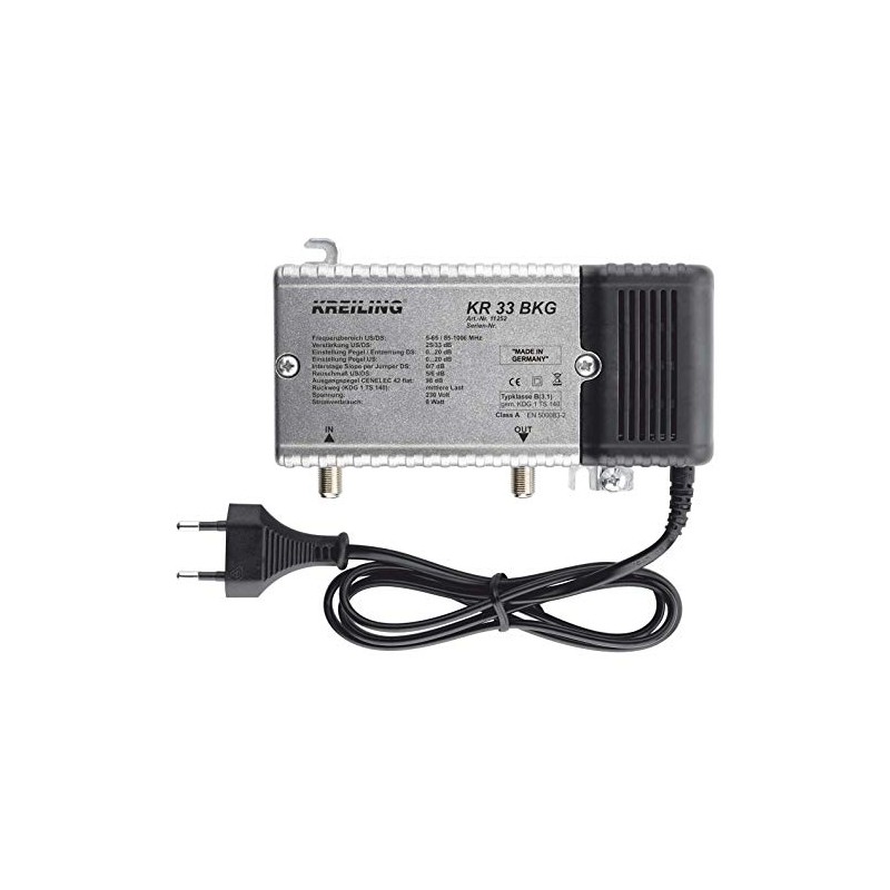 KREILING KR 33 BKG TV Signal Amplifier - TV Signal