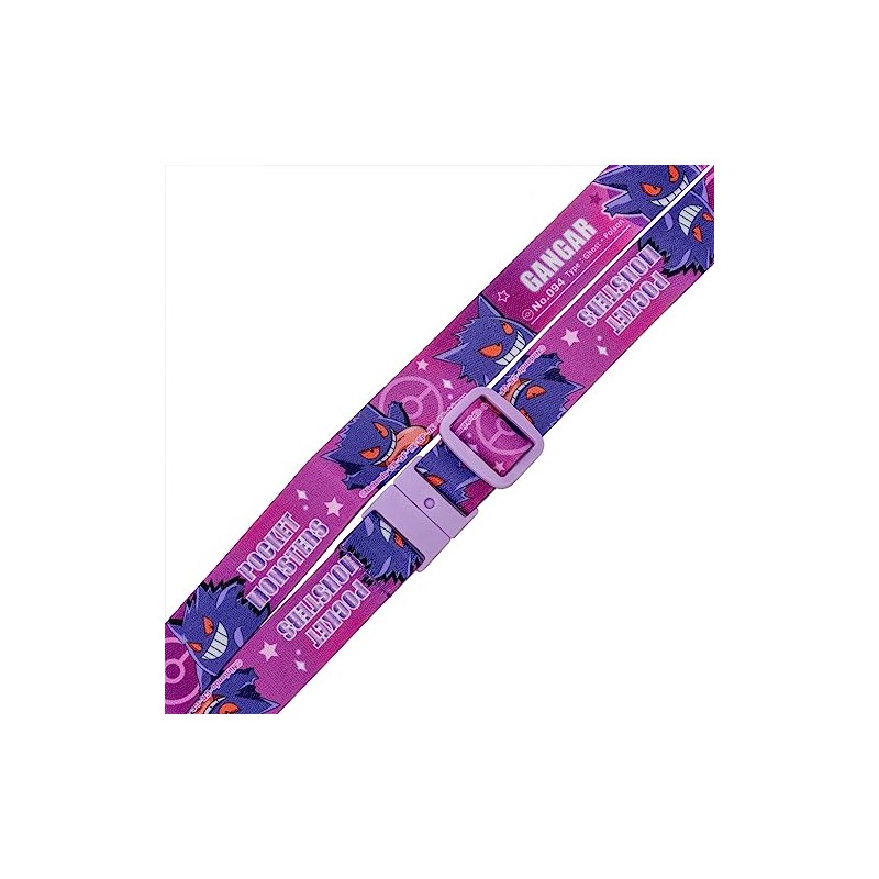 T'S Factory T'S FACTORY Neck Strap Pokemon Neck Strap Starlight/Gengar