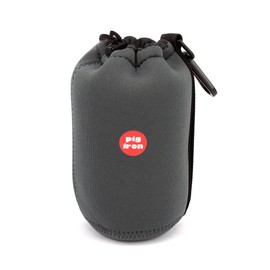 Pig Iron Luxury Lens Pouch to fit Mirrorless and DSLR Camera Lenses. Ultra Soft Velvet Lining, Thick Padded Neoprene. (X-Large (XL))