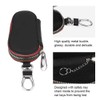 KIMISS Key Case Holder, Universal Car Auto PU Leather Zipper