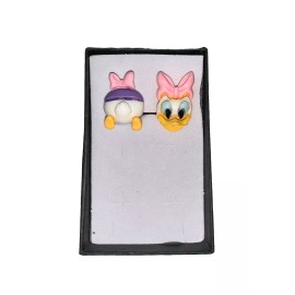 Unbranded Mickey & Friends Collection Daisy Duck Clip On Earrings NEW    (J108)