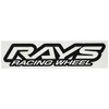 RAYS RacingLOGO Sticker W 7.9 inches (200 mm) Nuki Letters