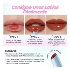 Sace Lady Labial Brillo De Prensa Lápiz Gloss Maquillaje                                                                                              