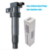 OYEAUTO Ignition Coils Iridium Spark Plugs UF546 Compatible with Hyundai