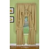 Today's Curtain, Orleans Scallop Curtain, Linen 63" Panel Pair and