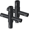 Honoson 2 Pieces 4 Way Sillcock Water Key 1/4", 9/32",