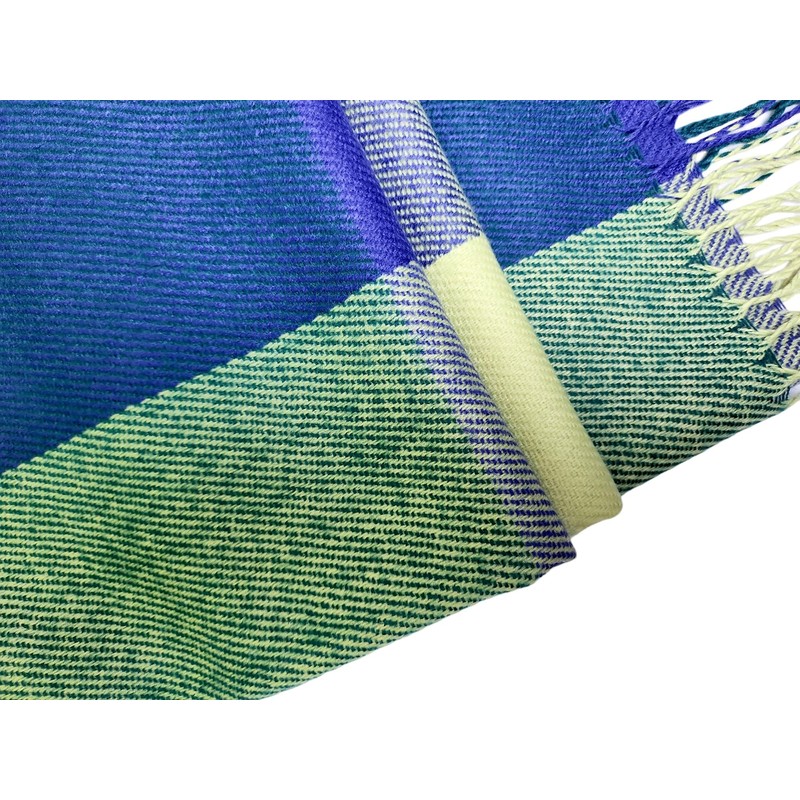 AKORD Winter Long Soft Warm Tartan Scarves Wraps Wool Spinning