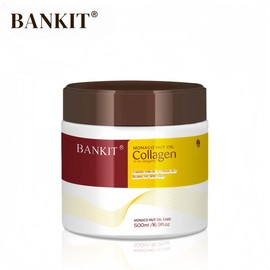 BANKIT Collagen Deep Repair Conditioner withMonaco Argan Oil for All Hair Types, 500 ml/16.9oz in Hair Care Repair Damaged Hair ArganAvocado Cleanser - Specification: Hair Mask 2 bottle