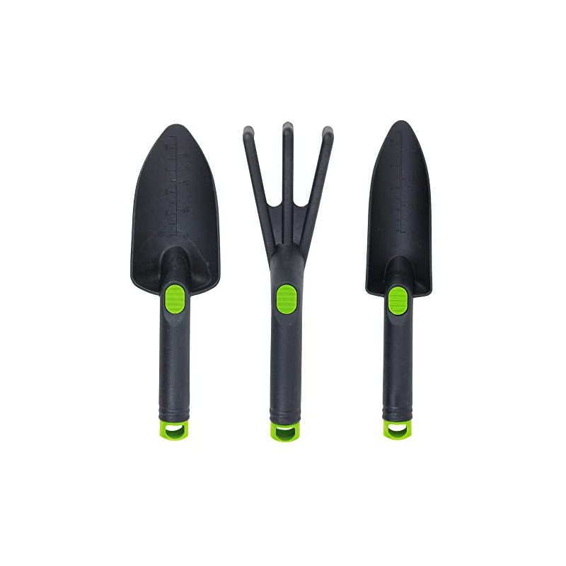 SET 3 PZ Jardineria, 2 Palas y Tenedor de Nylon