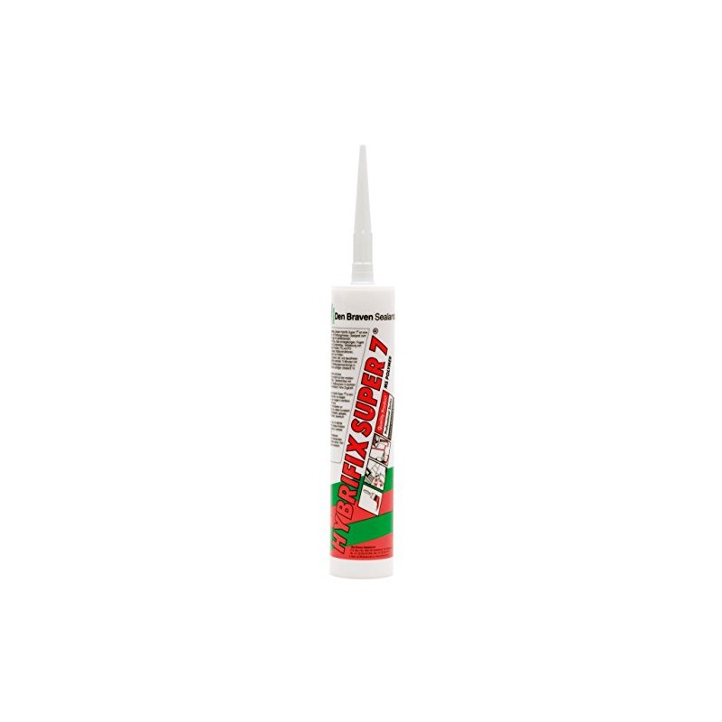 9.8 oz. Super 7 White Adhesive Sealant
