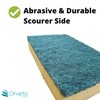 10 x Large Sponge Scourers 14 x 9cm. Heavy Duty